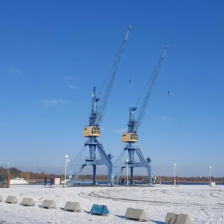 아파트 Haus Warnowblick Objekt 36737 로스토크